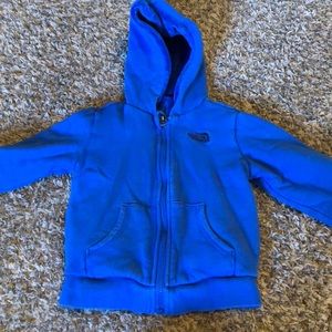 North face hooded sweatshirt 4T